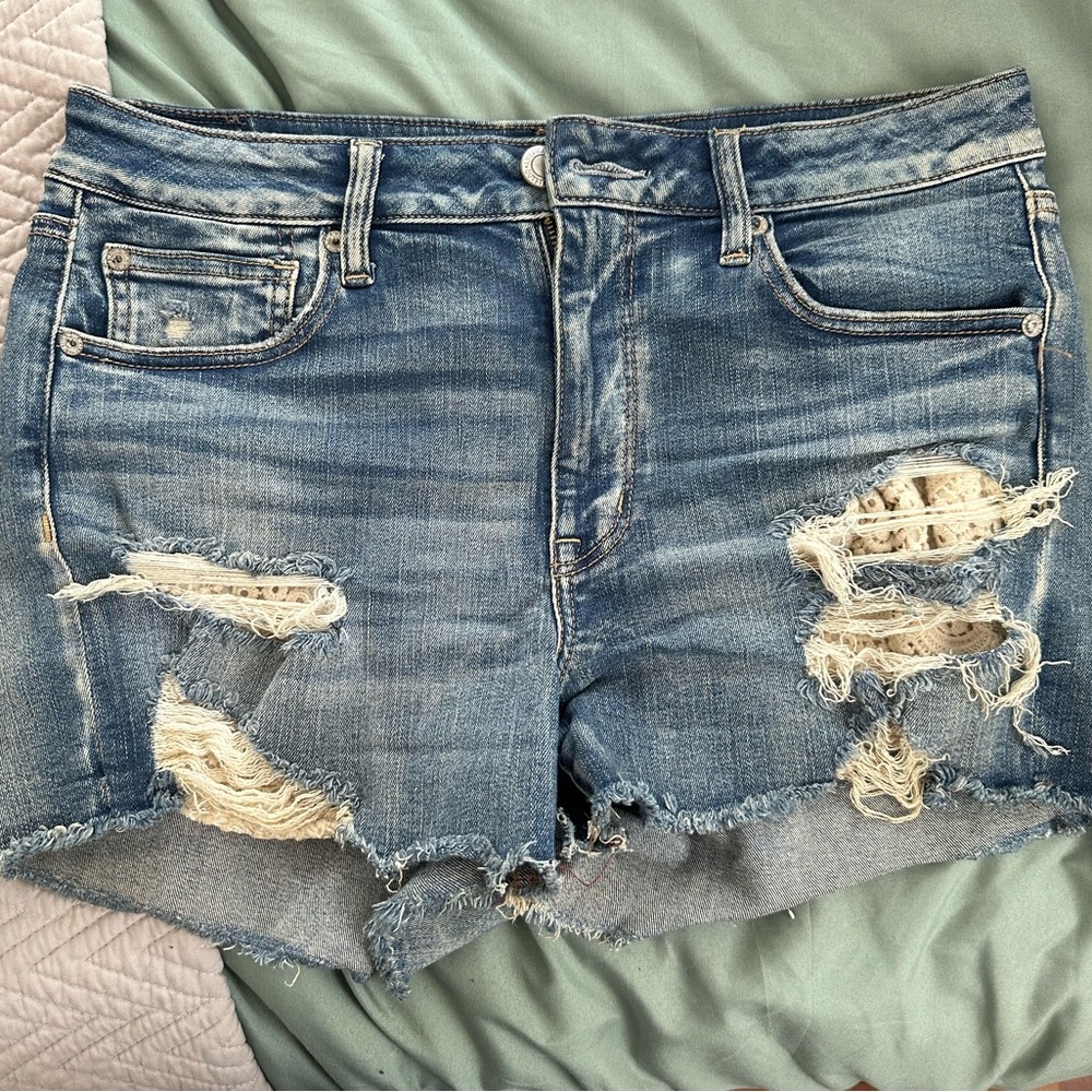 American Eagle Ne(x)t level stretch jean shorts